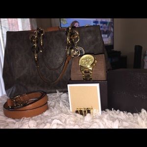 ❗️SOLD❗️Michael Kors Bag and Watch